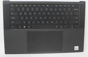 DKFWHPALMREST TOP COVER W/KEYBOARD TOUCHPAD US XPS 15 9500 SERIES Compatible with DELL