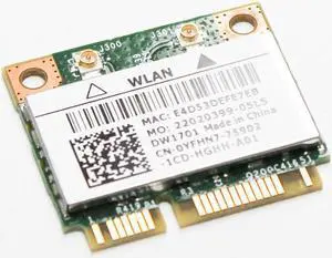 FJJTN Dell Wireless WLAN 802.11n Card