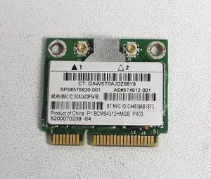 DELL Kw770 Wireless 1397 Pci Express Halfheight Mini Card Network Adapter Pci Express Mini Card DELL Kw770 Wireless 1397 Pci Express Halfheight Mini Card Network Adapter Pci Express Mini Card
