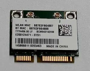 T77H456.00 SONY SVF14N13CXB WIFI WIRELESS LAN CARD T77H456.00 SONY SVF14N13CXB WIFI WIRELESS LAN CARD