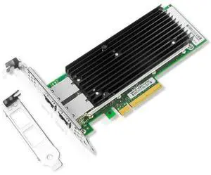 10Gb PCI-E NIC Network Card,Dual Copper RJ45 Port,Intel X540 Controller,PCI Express v3.0 X8 Ethernet LAN Adapter for Windows/Linux/ESX,Compare to X540-T1/X540-T2 10Gb PCI-E NIC Network Card,Dual Copper RJ45 Port,Intel X540 Controller,PCI Express v3.0 X8 Ethernet LAN Adapter for Windows/Linux/ESX,Compare to X540-T1/X540-T2