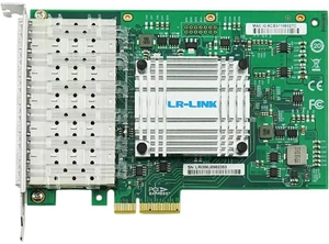 LR-LINK PCIe x4 Network Adapter, Six-Optical Gigabit SFP Ethernet Network Card LR-LINK PCIe x4 Network Adapter, Six-Optical Gigabit SFP Ethernet Network Card