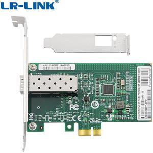 LR-LINK PCI Express x1 Gigabit single port Fiber Ethernet Desktop Adapter on Intel I210 chipset