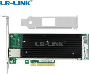 LR-LINK LREC9801BT 1-port PCIe 10 Gigabit Ethernet Network Adapter Card on Intel X540 chipset