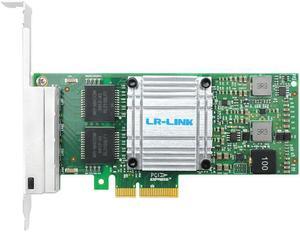 LR-LINK 9714HT PCIe x4 Quad-port Gigabit Copper Ethernet Network Adapter ( Intel I350 Based)