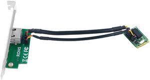 LR-LINK 2206PT Mini PCIe Single Port Gigabit Copper Ethernet Server Adapter (Intel I210 Based)
