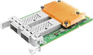 LR-LINK OCP3.0 100GB network card NIC Compatible for Intel E810-CAM2,Dual QSFP28 Port Ethernet card,100G LAN Adapter Support Windows Server/Windows, Linux, Vmware Intel E810-CAM2(2*QSFP28))