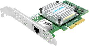 Lr-link 10Gb Network Card, Single-Port RJ45 Ethernet Adapter, with Aquantia Chip, PCI-Express X4 NIC Support Windows multicolor Aquantia AQC107(1xRJ45) A107-1T