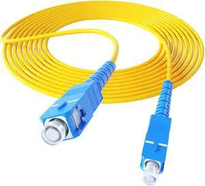 LR-LINK Fiber Patch Cable SC to SC(UPC) Single-Mode Jumper Single 1/3/5m Fiber Optic Simplex Cord for SFP Transceiver