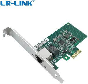 LR-LINK Intel I210 Chipset PCIe x1 RJ45 Port Network Interface Card Compatible Intel I210-T1