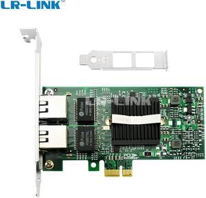PCI Express x1 Dual Port Copper Gigabit Ethernet Server Adapter (Intel 82576 Based)