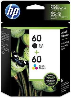 HP 60 Ink Cartridge - Combo Pack - Black/Cyan/Magenta/Yellow