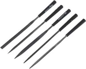 5pcs/set 141mm-145mm Mini Metal Filing Rasp Needle File Wood Tools Diy Polishing Tool