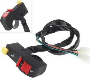 22MM Steering Wheel / Button Light Horn / Flameout Switch for Motorcycle Universal