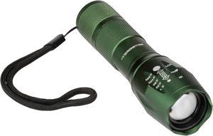 Bell + Howell Taclight As Seen On TV by Bell+Howell High-Powered Tactical Flashlight with 5 Modes & Zoom Function - Green Color