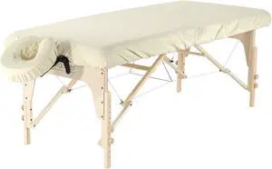 Master Massage Dignity & Luxury Microfiber Table Cover Set 2 Piece Set Nature - Machine Washable
