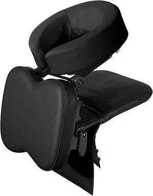 Master Massage - Pack-n-Go Massage Kit in Black- Portable Face Down Tabletop Massage kit Easy to Carry