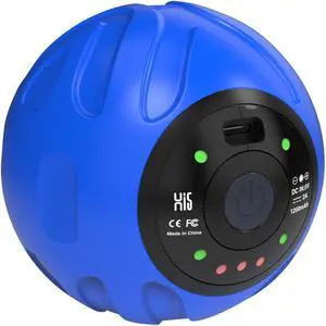 Hi5 Clinton Light Weight Vibration Massage Ball for multiple part massage, Blue