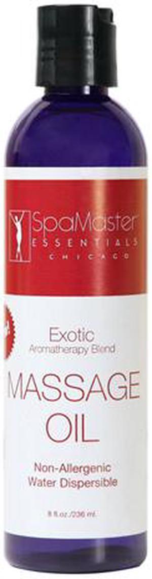 Master Massage Blend  Exotic Dispersible Aromatherapy Oil  Sensual Silky Fragrant 8 Oz