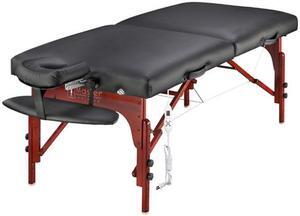 Master Massage 31" Montclair ThermaTop Portable Table Beauty Salon Bed Memory Foam Black