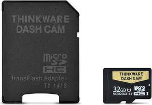 THINKWARE TWA-SMU32 UHS-I 32 GB MICROSD Card | Anti File Corruption | for Dash Cam