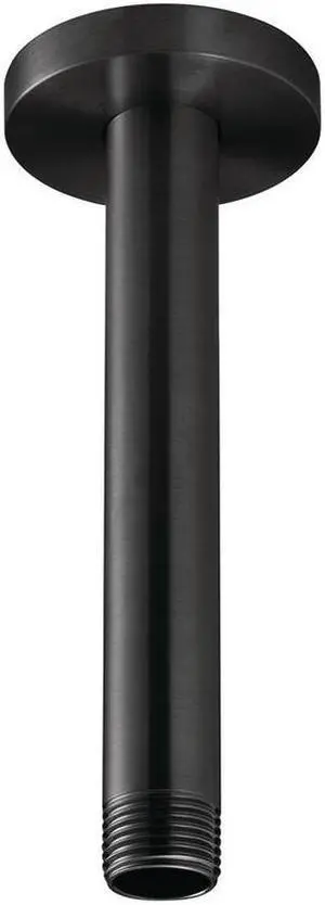 6 in. Ceiling Mount Rain Shower Arm and Flange