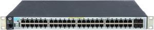 HPE Aruba 2530-48G-PoE+ - Switch - Managed - 48 x 10/100/1000 (PoE+) + 4 x Gigabit SFP - Desktop, Rack-mountable, Wall-mountable - PoE+ (J9772A#ABA)