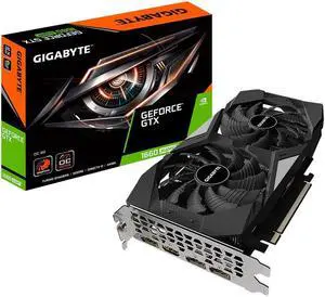 GIGABYTE GeForce GTX 1660 SUPER 6GB GDDR6 PCI Express 3.0 x16 ATX Video Card GV-N166SOC-6GD