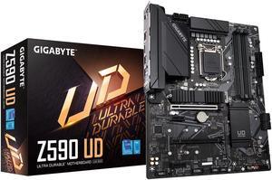 GIGABYTE Z590 UD LGA 1200 Intel Z590 ATX Motherboard with Triple M.2, PCIe 4.0, USB 3.2 Gen 2, 2.5GbE LAN