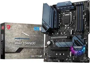MSI MAG B560 TORPEDO LGA 1200 Intel B560 SATA 6Gb/s ATX Intel Motherboard