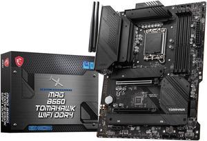 Refurbished MSI MAG B660 TOMAHAWK WIFI DDR4 LGA 1700 Intel B660 SATA 6Gbs ATX Intel Motherboard