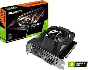 GIGABYTE GeForce GTX 1650 4GB GDDR6 PCI Express 3.0 x16 Video Card GV-N1656OC-4GD rev. 2.0