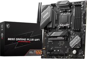 MSI B650 GAMING PLUS WIFI AM5 AMD B650 SATA 6Gb/s ATX Motherboard
