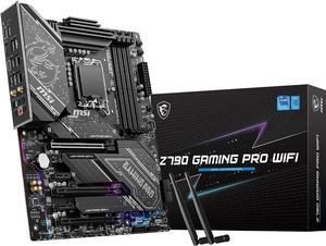 MSI Z790 GAMING PRO WIFI LGA 1700 SATA 6Gb/s DDR5 ATX (280) Motherboards - Intel
