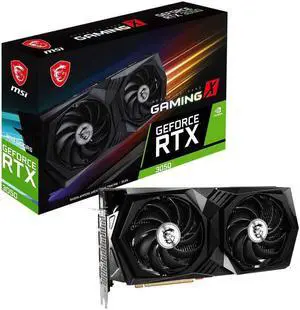 MSI Gaming GeForce RTX 3050 8GB GDDR6 PCI Express 4.0 Video Card RTX 3050 Gaming X 8G