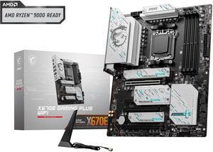 MSI X670E GAMING PLUS WIFI AM5 AMD Ryzen 7000 SATA 6Gb/s ATX DDR5   4x M.2  2.5Gbps LAN  AMD Wi-Fi 6E Bluetooth Motherboards - AMD