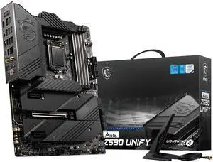 MSI MEG Z590 UNIFY LGA 1200 ATX Intel Motherboard