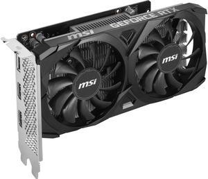 MSI Ventus GeForce RTX 3050 6GB GDDR6 PCI Express 4.0 x8 ATX Video Card RTX 3050 VENTUS 2X 6G OC