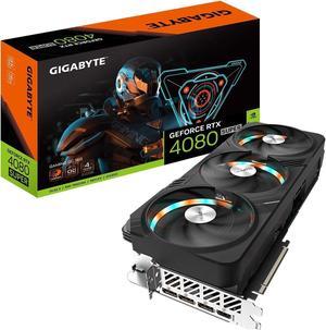 GIGABYTE GeForce RTX 4080 SUPER GAMING OC 16G Graphics Card, 3x WINDFORCE Fans, 16GB 256-bit GDDR6X, GV-N408SGAMING OC-16GD Video Card