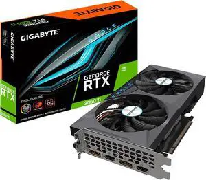 GIGABYTE Eagle OC GeForce RTX 3060 Ti 8GB GDDR6 PCI Express 4.0 ATX Video Card GV-N306TEAGLE OC-8GD (rev. 2.0) (LHR) GIGABYTE Eagle OC GeForce RTX 3060 Ti 8GB GDDR6 PCI Express 4.0 ATX Video Card GV-N306TEAGLE OC-8GD (rev. 2.0) (LHR)