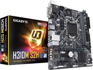 GIGABYTE H310M S2H LGA 1151 (300 Series) Intel H310 HDMI SATA 6Gb/s USB 3.1 Micro ATX Intel Motherboard