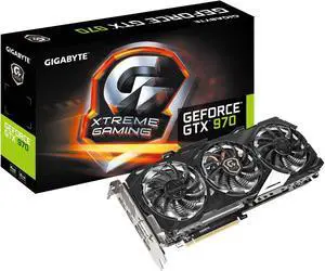 GIGABYTE GeForce GTX 970 4GB XTREME GAMING OC EDITION, GV-N970XTREME-4GD