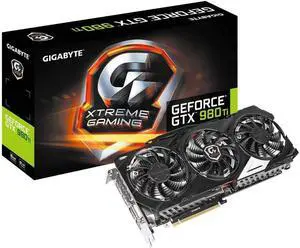 GIGABYTE GeForce GTX 980Ti 6GB XTREME GAMING OC EDITION, GV-N98TXTREME-6GD