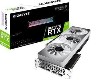 GIGABYTE Vision GeForce RTX 3070 Ti 8GB GDDR6X PCI Express 4.0 ATX Graphics Card GV-N307TVISION OC-8GD