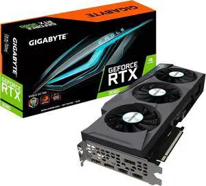 Gigabyte GeForce RTX 3080 EAGLE OC 10G Graphics Card, 3x Windforce Fans, 10GB 320-bit GDDR6X, GV-N3080EAGLE OC-10GD Video Card