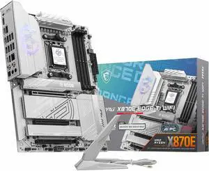 MSI MPG MPG X870E EDGE TI WIFI AM5 AMD X870E SATA 6Gb/s 5G LAN DDR5 M.2 Wi-Fi 7 ATX Motherboards