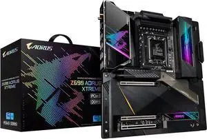 GIGABYTE Z690 AORUS XTREME LGA 1700 Intel Z690 EATX Motherboard with DDR5, Quad M.2, PCIe 5.0, USB 3.2 Gen2X2 Type-C, Intel WiFi 6E, AQUANTIA 10GbE LAN, Intel Thunderbolt 4