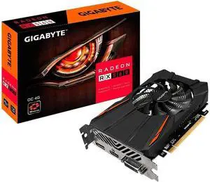 GIGABYTE Radeon RX 560 14CU DirectX 12 GV-RX560OC-4GD REV2.0 4GB 128-Bit GDDR5 ATX Video Card GIGABYTE Radeon RX 560 14CU DirectX 12 GV-RX560OC-4GD REV2.0 4GB 128-Bit GDDR5 ATX Video Card