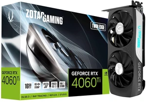 ZOTAC GAMING GeForce RTX 4060 Ti 16GB Twin Edge GDDR6 ZT-D40620E-10B Video Card ZOTAC GAMING GeForce RTX 4060 Ti 16GB Twin Edge GDDR6 ZT-D40620E-10B Video Card
