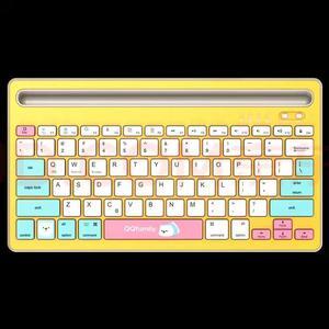 QQfamily QK300 Wireless Bluetooth keyboard [yellow]